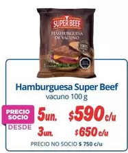 Hamburguesa Super Beef