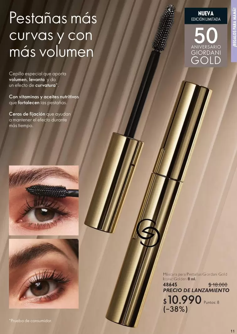 Giordani - Pestanas Mas Curvas Y Con Mas Volumen