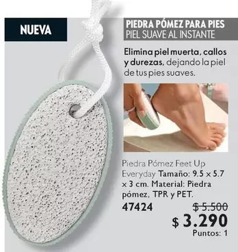 Suave - Piedra Pómez Feet Up Everyday Tamaño