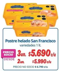 San Francisco - Postre Helado