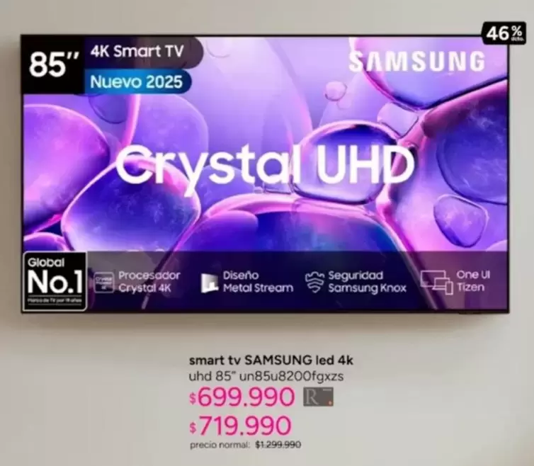 Samsung - Smart Tv Led 4k