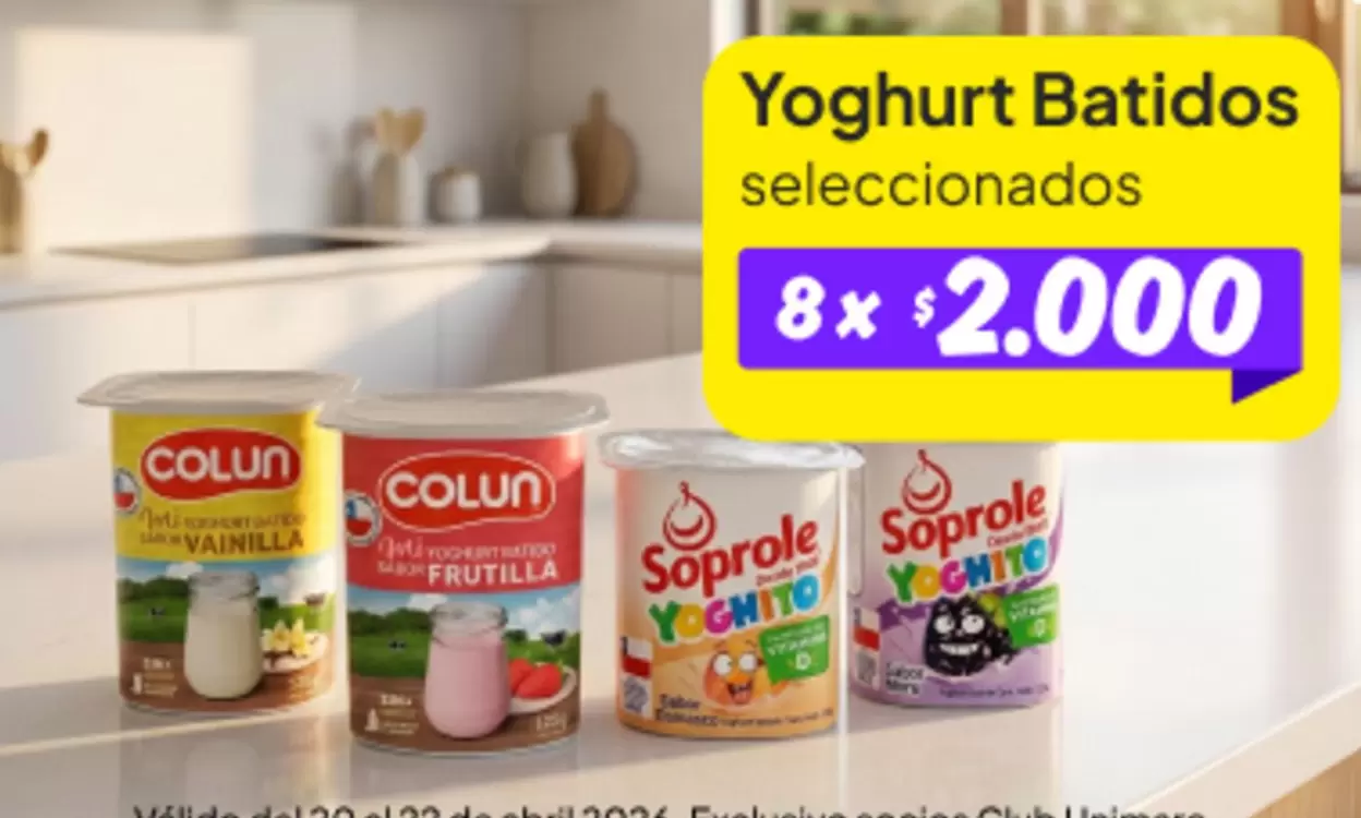 Colun - Yoghurt Batidos