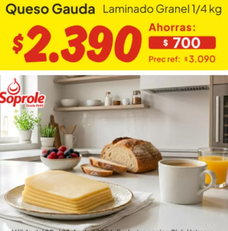 Soprole - Queso Gauda