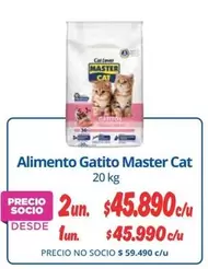 Master Cat - Alimento Gatito