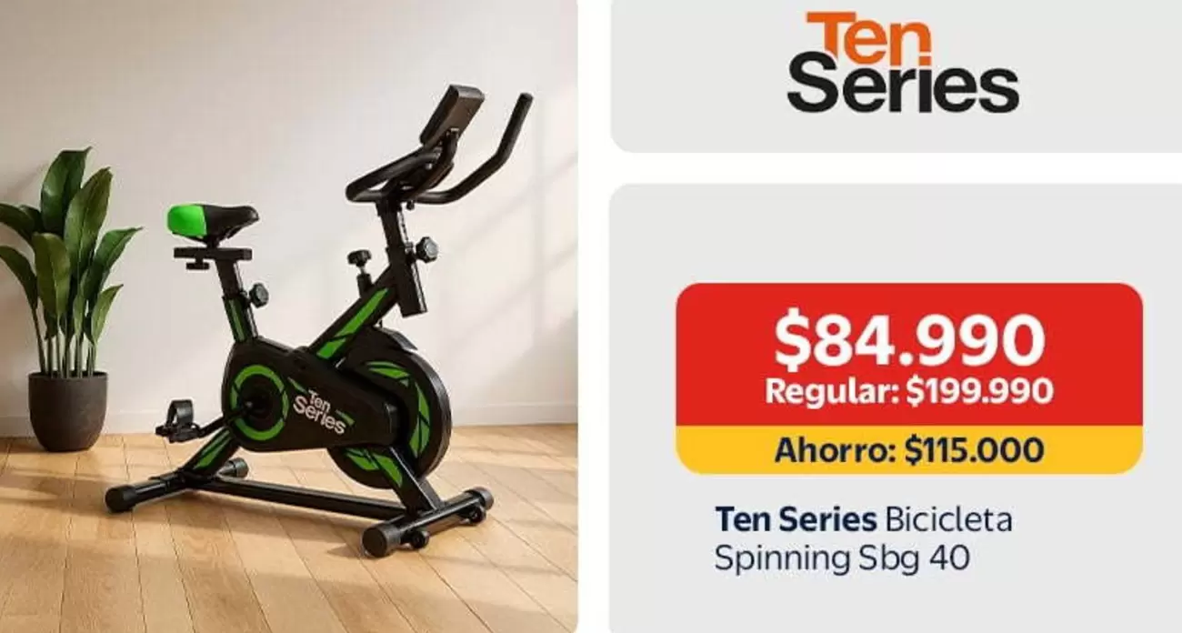 Ten Series Bicicleta Spinning Sbg 40
