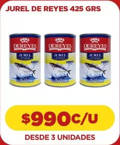 Jurel De Reyes 425 Grs