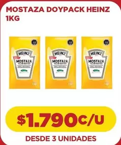 Heinz - Mostaza Doypack