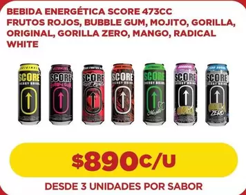 Score - Bebida Energética