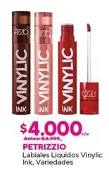 Petrizzio - Labiales Liquidos Vinylic Ink