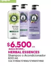 Herbal Essences - Shampoo O Acondicionador