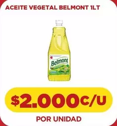 Belmont - Aceite Vegetal 1Lt