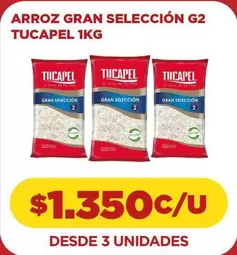 Tucapel - Arroz Gran Seleccion G2