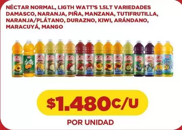 Watt's - néctar normal, light wadts