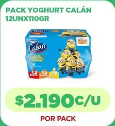 Danone - Pack Yoghurt Calàn
