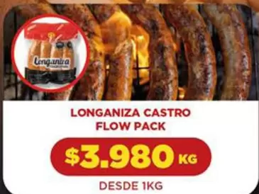 Longaniza Castro Flow Pack
