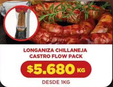 Longaniza Chillaneja Castro Flow Pack