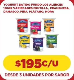 Los Alerces - Yoghurt Batido Fundo