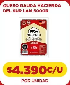Queso Hacienda Del Sur Lam