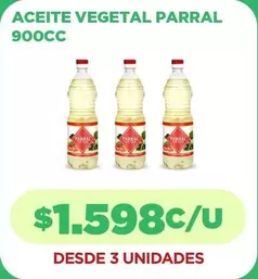 Parral - Aceite Vegetal