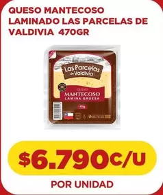 Las Parcelas De Valdivia - Queso Mantecoso Laminado