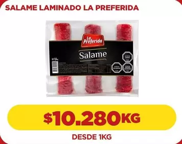 La Preferida - Salame Laminado