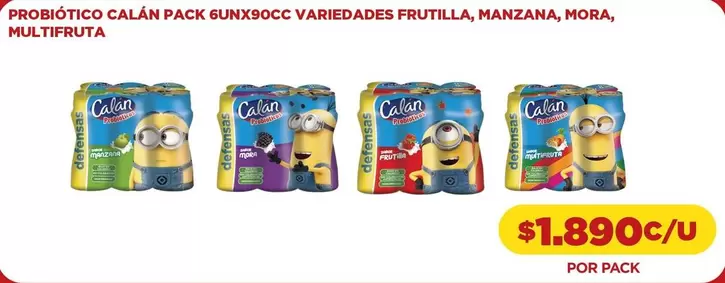 Calán - Probiotico Pack 6unx90cc