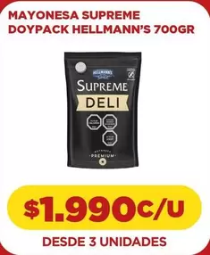 Hellmann's - Mayonesa Supreme Doypack