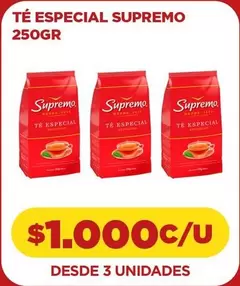 Té Supremo - Te Especial