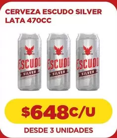 Escudo - Cerveza Silver