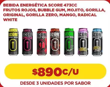 Score - Bebida Energética