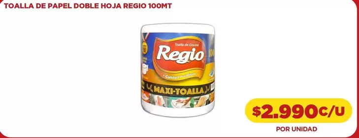 Toalla De Papel Doble Hoja