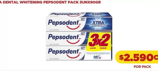 Pepsodent - Pack 3unx90gr