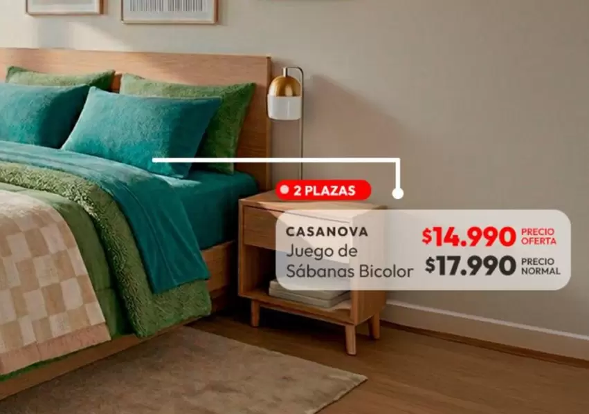 Juego De Sábanas Bicolor