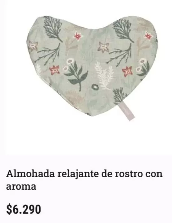 Almohada Relajante De Rostro Con Aroma