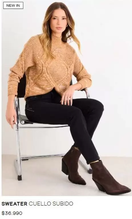 Sweater Cuello Subido