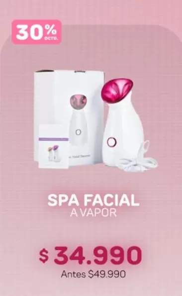 Spa Facial A Vapor