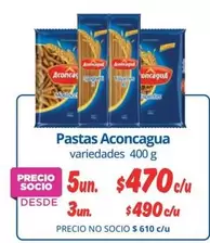 Aconcagua - Pastas