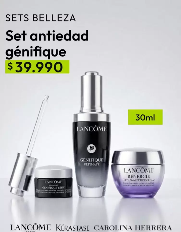 Carolina Herrera - Set Antiedad Génifique