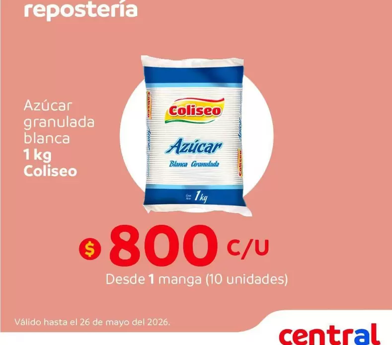 Coliseo - Azúcar Granulada Blanca