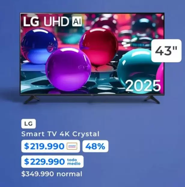 LG - Smart Tv 4k Crystal