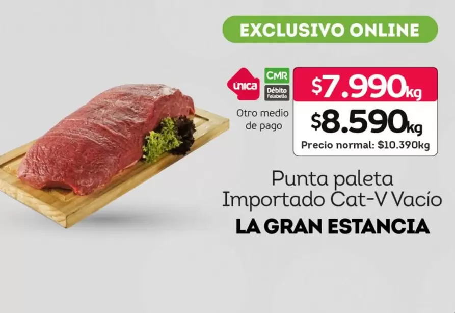 Falabella - Punta Paleta Importado Cat-V Vacio