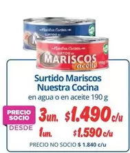 Surtido Mariscos Nuestra Cocina