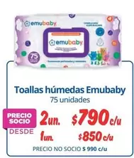 Emubaby - Toallas Húmedas