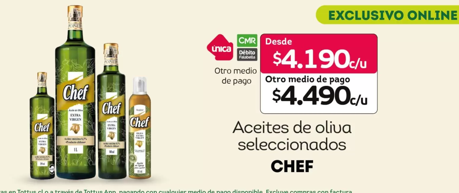 Chef - Aceites De Oliva Seleccionados