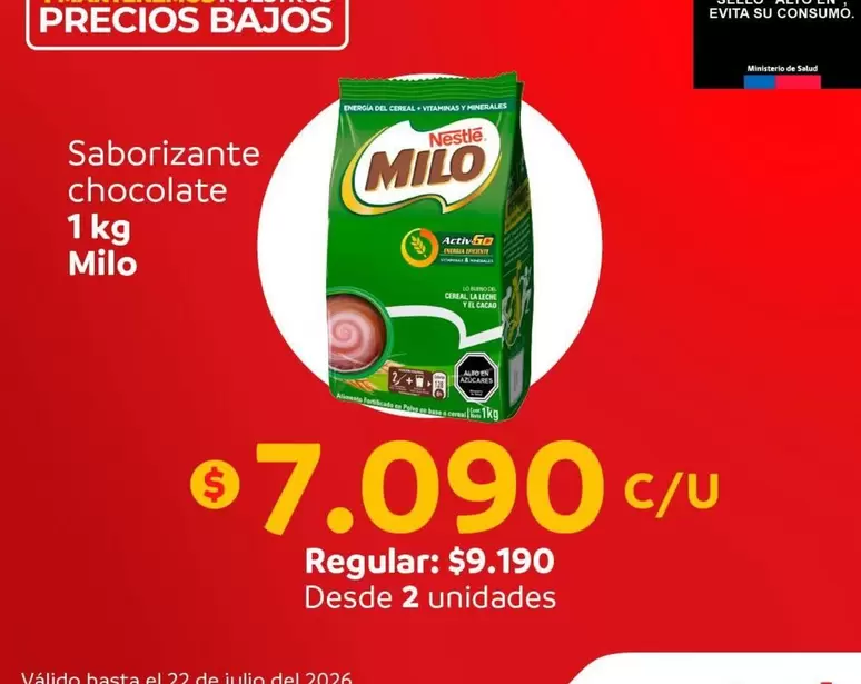 Milo - Saborizante Chocolate