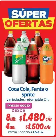 Sprite - Coca Cola, Fanta O