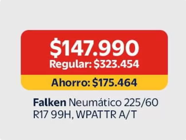 Falken Neumático 225/60