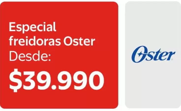 Oster - Especial Freidoras