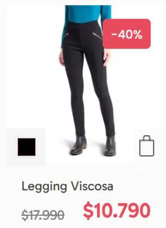 Legging Viscosa