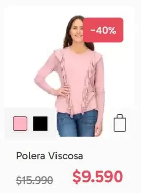Polera Viscosa